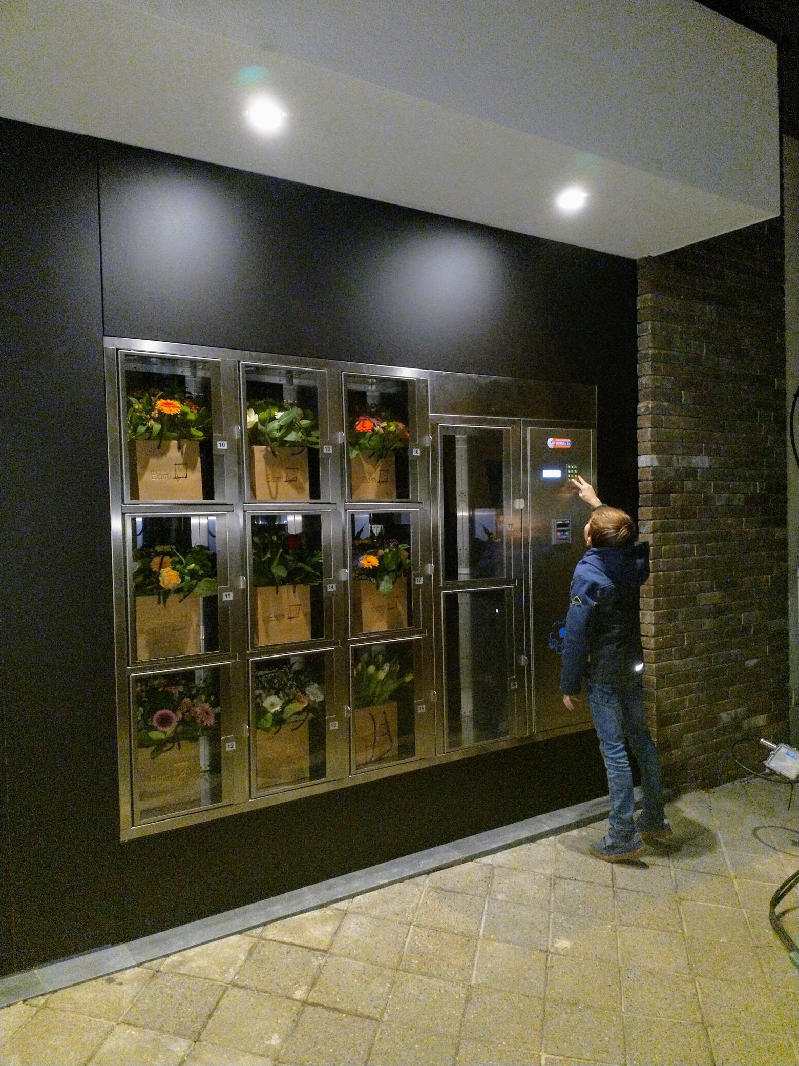 Elanti bloemenautomaat